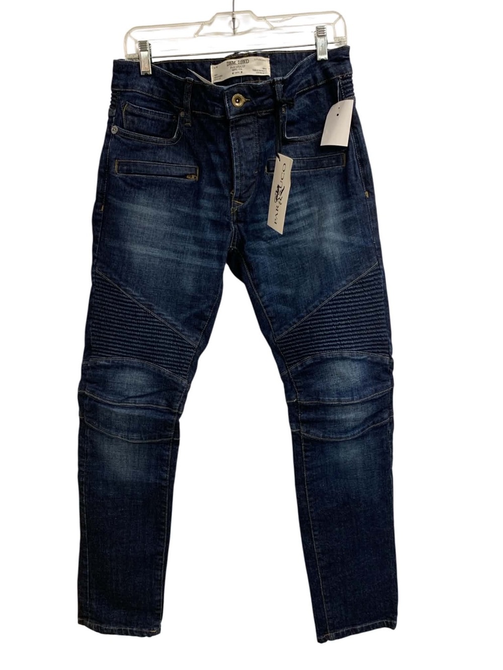 Parasuco NWT Dark Blue Slim Biker Jeans Size L
